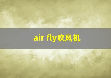 air fly吹风机